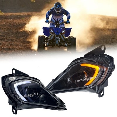 LED Scheinwerfer Für Yamaha Raptor YFM700/350/250R/YFZ450R/X Wolverine 450/350