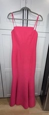Jill Stuart Hot  Pink Strapless Dress Size 6