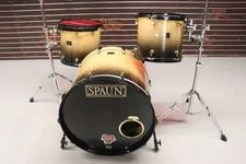Spaun 3pc Maple Drum Kit Set 24/15/13"
