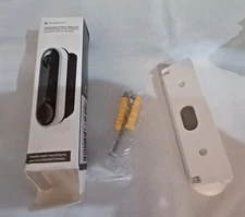 Wall Plate Horizontal Flexible Angle Mount for Arlo Video Doorbell Wedge Bracket