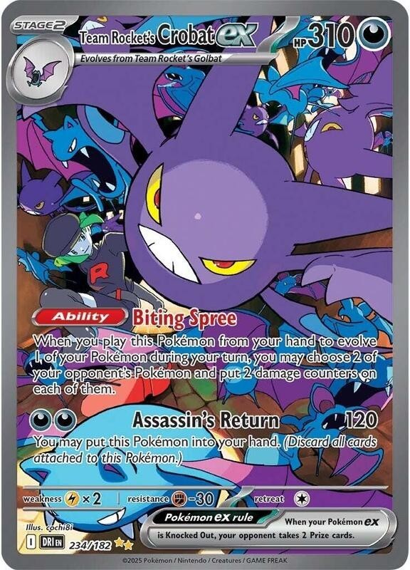 Team Rocket's Crobat ex