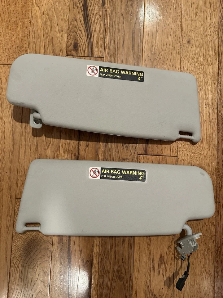 Juego de pares de parasol gris para conductor y pasajero Volkswagen Beetle 2004-2010 Foto 2 de 4