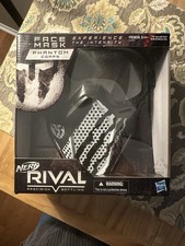 Nerf Rival Phantom Corps Protective Adjustable Face Mask D16 Black White 2014