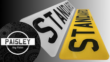 CHEAP PREMIUM QUALITY REG PLATES -  2D | 3D | 4D | 4D GEL   100% ROAD| MOT LEGAL