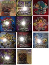 Dora, Sponge Bob,Teenage Mutant Ninja Turtles, TMNT 11" X 11" Magic Towel