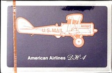 AMERICAN AIRLINES Navy Blue FORD DH-4 PLAYING CARDS  NIB Original Wrap
