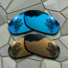 Sky Blue Bronze Copper Lenses Replacement For-Oakley Whisker Polarized