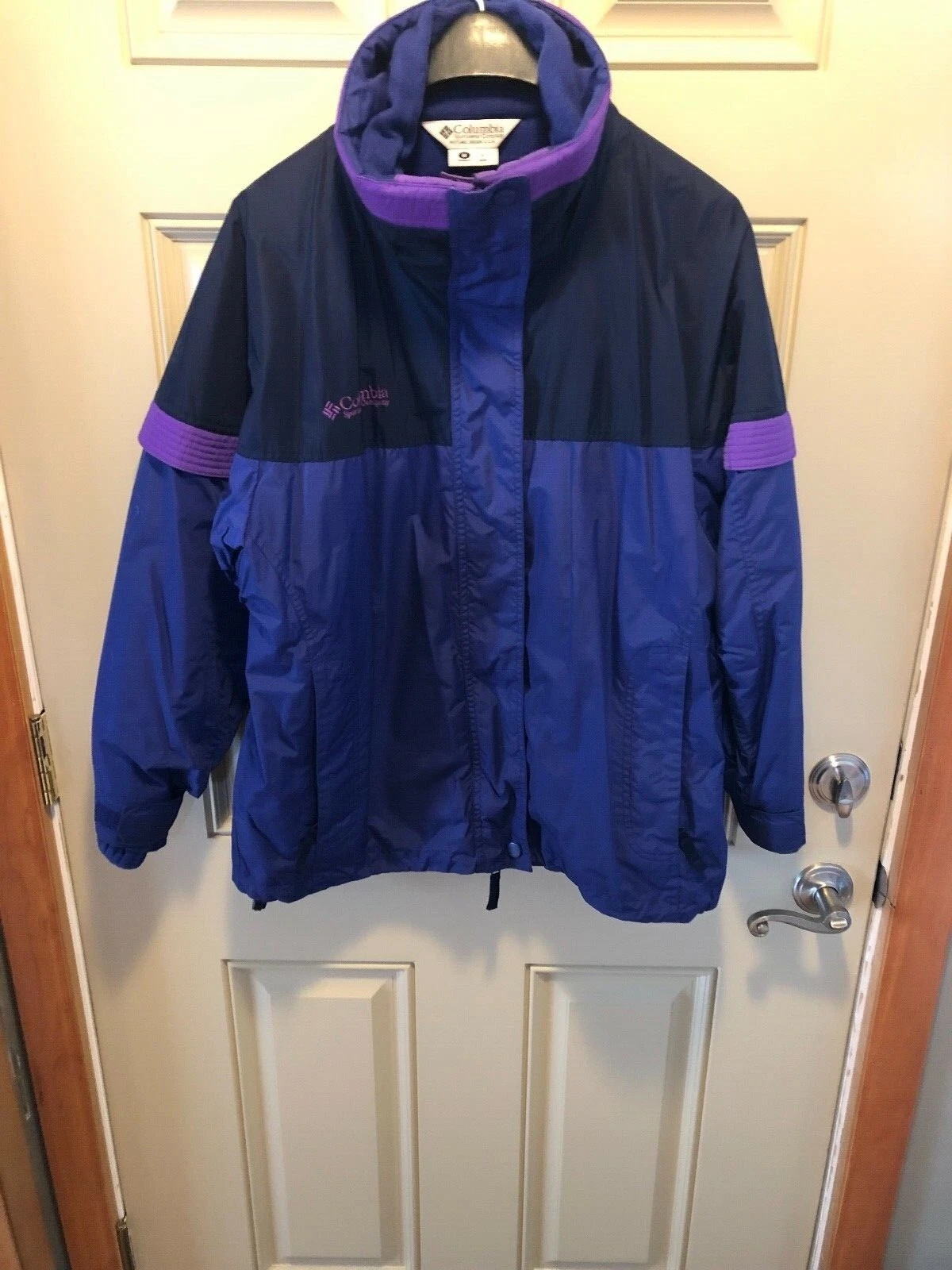 Women's Columbia 3-in-1 Interchange Bugaboo Ski Snow Jacket Coat -Size USA M