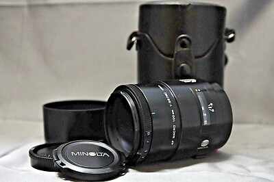 Minolta AF 100mm f/2.8 Macro Lens – Sony Alpha A-Mount – Excellent