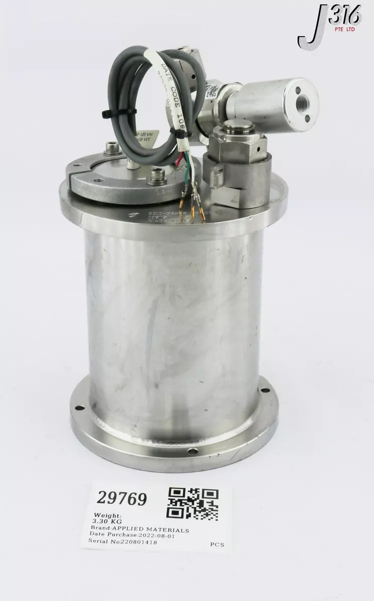 29769 APPLIED MATERIALS SOURCE TOPCAN, 0041-50046 W/ VALVE 