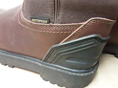 Brazos Ironmite 3.0 Men\'s Work Boots NEW- Brazos Work Force Ironmite 3.0 Steel Toe Waterproof  main image 4