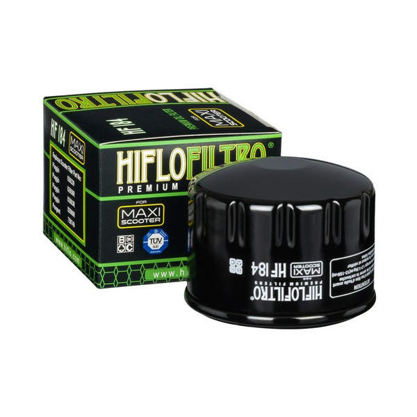 Hiflo ÖLfilter HF184 Passt An Aprilia Gilera Malaguti Peugeot Piaggio 400 500-image