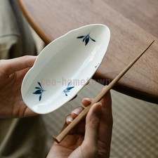 Hand Painted Butterfly Orchid Tea Scoop Tea Infuser Spoons Chahe Shovel Tealadle
