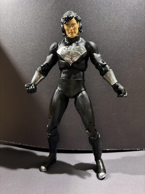 Custom REGENERATION BLACK SUIT SUPERMAN DC MULTIVERSE MCFARLANE DEATH AND RETURN