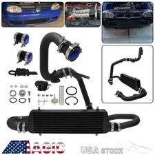 Intercooler Pipe Kit W/ Sensor Flange +BOV For VW Jetta Golf GTI MK4 1.8T 98-05