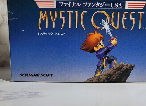 Super Famicom SFC FINAL FANTASY MYSTIC QUEST Nintendo Japan Action Battle Game - Picture 6 of 7