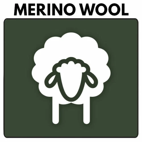 Wrangler Boy's Merino Wool Half Cushion Seamless Ribbed Boot Crew Socks 2 Pair - Image 3 of 4