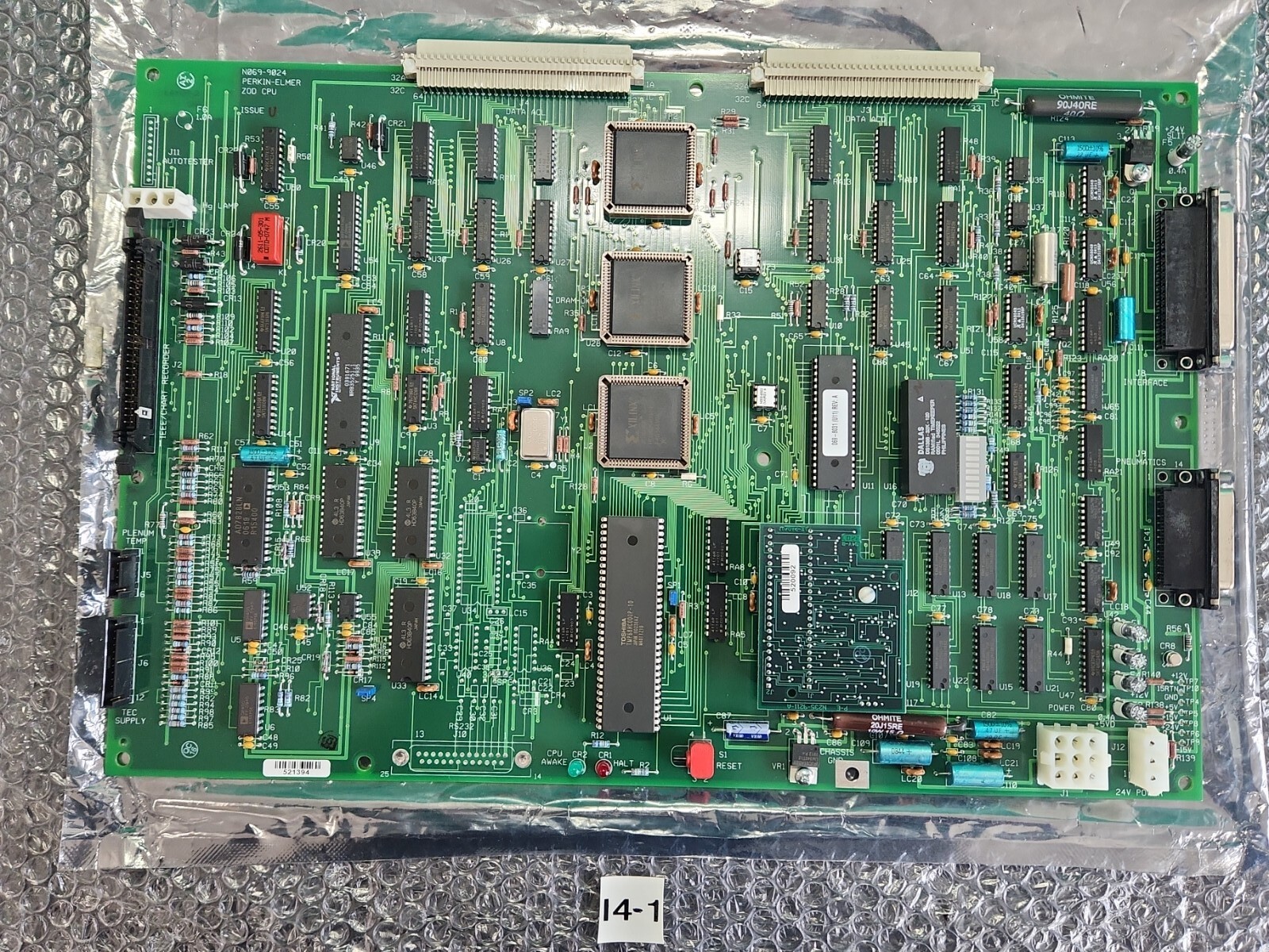 *PREOWNED* Perkin-Elmer N069-9024 CPU Controller PCB Assy ⚡️🇺🇸 SHIP+WARRANTY
