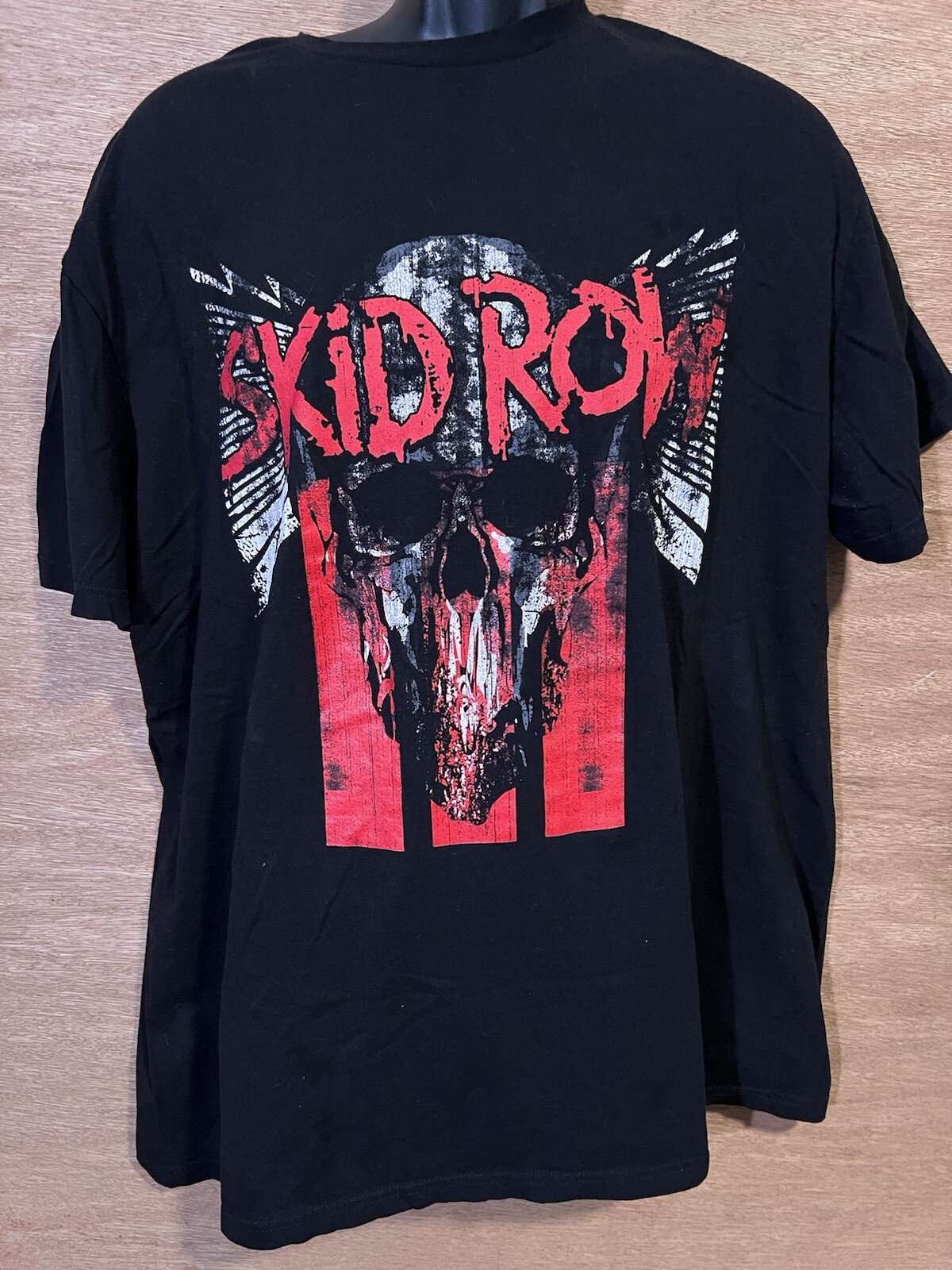 FILA T shirt Skid Row Tour The Gangs All Here 2023 taglia 3XL nero grunge goth