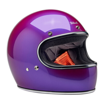 Biltwell Gringo ECE-2206 Integralhelm Motorradhelm - Metallic Grape