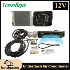 12V Electric Cooling Only Air Conditioner Universal Underdash Auto Car A/C Kit
