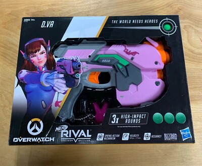 Hasbro Overwatch Nerf Rival Precision Battling D.VA Blaster