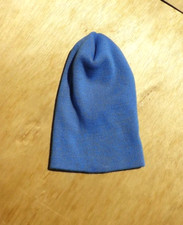 Unisex Kids Rib Knit Winter Cap-One Size- Acrylic- Carolina Blue