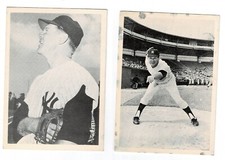 Whitey Ford Nassau Tuberculosis Association Card Yankees SCARCE 2 Card Set 1974