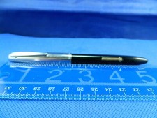 Parker Parkette Later Model Pen - LF - Black - DC 50- SS Cap -SS Nib - D