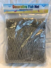  New Fishing Net Beige Decoration 10x5