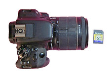 Genuine EOS Rebel SL1 with Canon Zoom Lens EF-S 18-55mm 1:3.5-5.6 IS STM