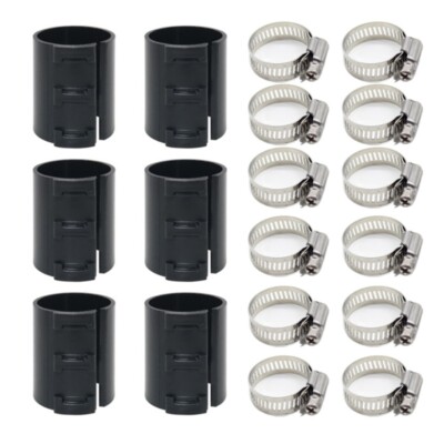 18pcs Multipurpose Complete Office Chair Fixing Set with Metal Hose Clamps