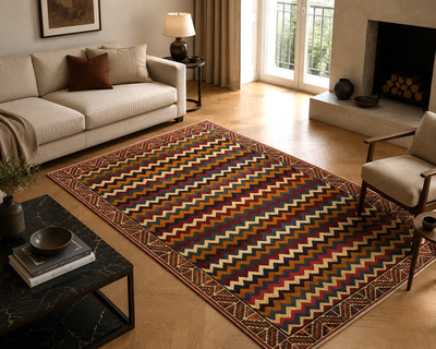 Ghashghai Teppich 182x118 Boho Vintage Multicolor Handgeknüpft Rugeast