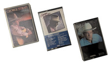 GEORGE STRAIT Cassette Tapes Lot of 3 Chill Of An Fort Worth Something Special