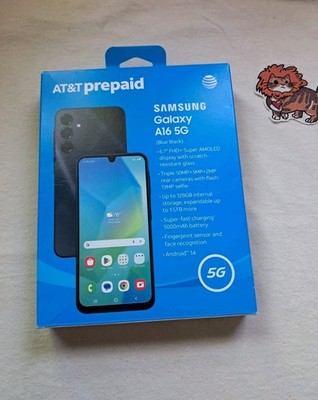 Brand New Sealed Samsung Galaxy A16 5G 128GB SM-A166 128GB ATT AT&T Prepaid