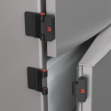 Refrigerator Door Locks Double Button Adhesive Fridge Lock with Keys, File Dr...