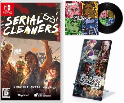(JAPAN) Nintendo Switch video game Serial Cleaners [Limited] Cell phone stand