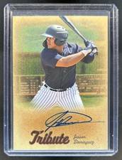 2020 Futera Unique Baseball Onyx Jasson Dominguez Prospects & Legends Auto #2/10