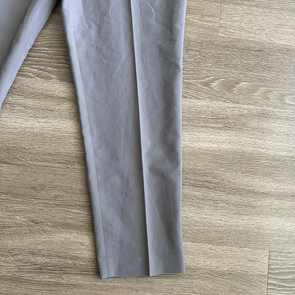 Pantalones de trabajo Chaus New York pierna recta causal beige tostado para mujer 16 Foto 4 de 4