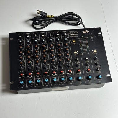Peavey 701R Mixer 7 Channel Rack Mount Sound Board: Bench Tested, As Is, Parts