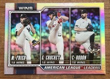 2026 Topps RAINBOW FOIL Max Fried Crochet Rodon #130 NY Yankees Red Sox MLB 