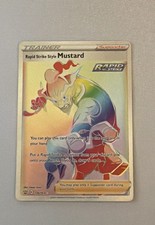 Rapid Strike Style Mustard (Secret) 176/163 Swsh05: Battle Styles Holo