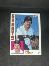 Bill Laskey 1984 Topps #129 San Francisco Giants Auto Autographed Signed Card