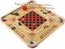 Carrom Board Game Set — Large Games for Adults & Children — Over 85... 