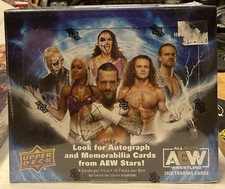 Upper Deck All Elite AEW Wrestling Cards. Hobby Box From 2022