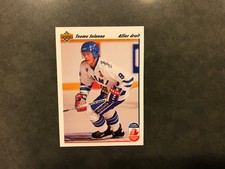 1991-92 Upper Deck Hockey - Teemu Selanne Canada Cup #21 Rookie RC FRENCH