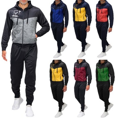 Trainingsanzug Sportanzug Jogginganzug Herren Fleece Hausanzug GIVOVA TR018P