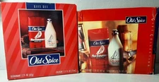 2 Old Spice Shulton Cologne & Deodorant Gift Sets See Pics Packaging Has Wear