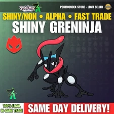 ✨ SHINY GRENINJA ✨ ALPHA ✨BATTLE READY - Pokemon Legends Z/A