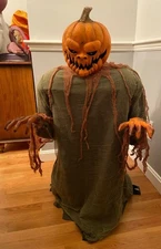 HAUNTED HILL FARMS Jack-O-Lunger Animatronic PUMPKINHEAD PUMPKIN Jack o Lantern